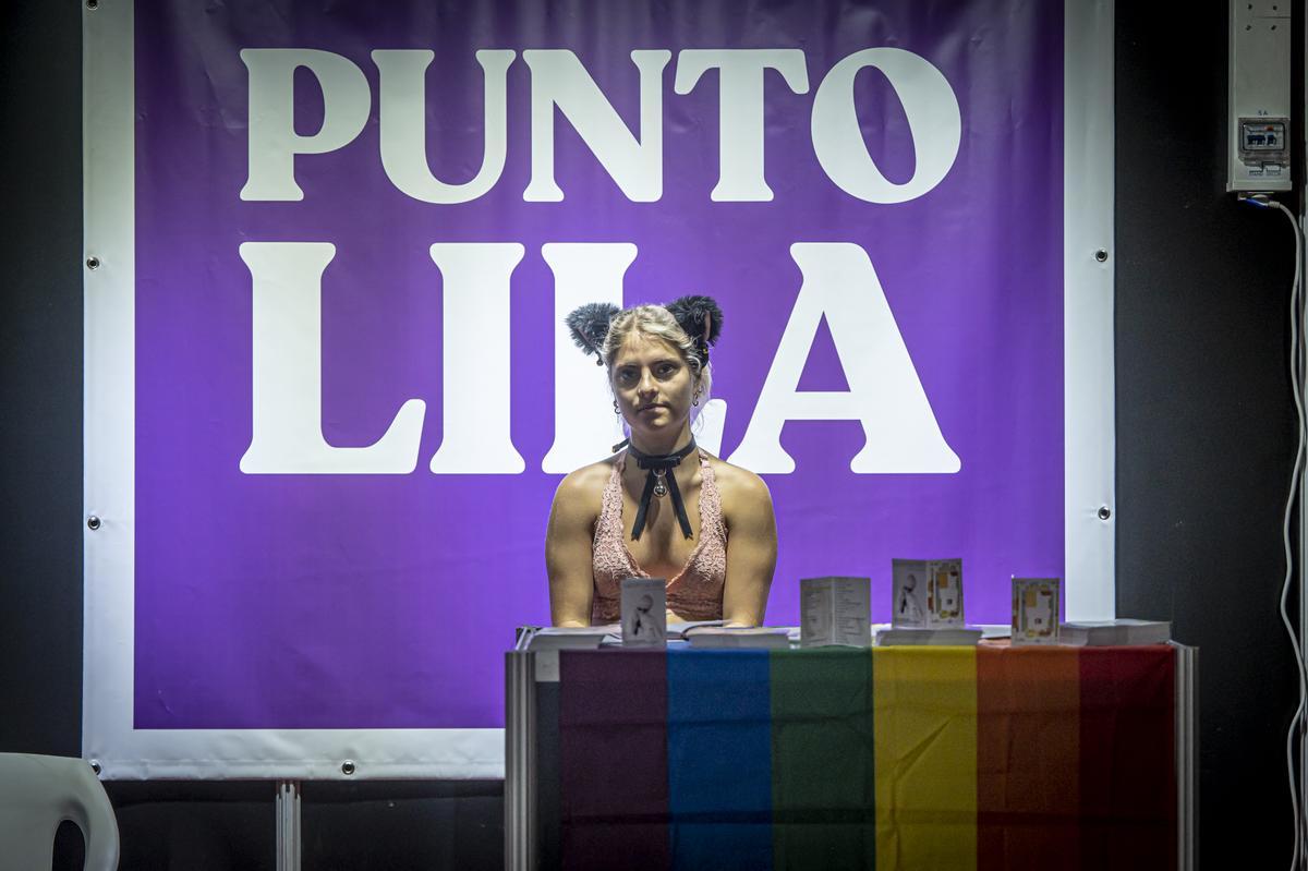 Ambiente en la primera jornada del Salón Erótico