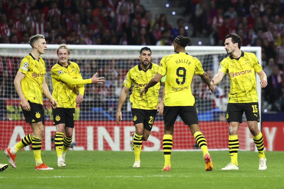 Atlético de Madrid - Borussia Dortmund: El gol de Sébastien Haller