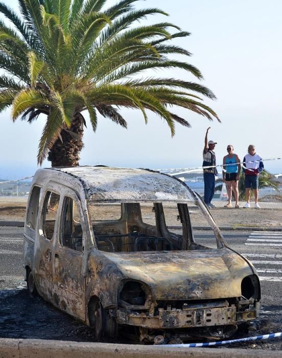 24/08/2018 JINÁMAR, TELDE. Incendio de 25 ...