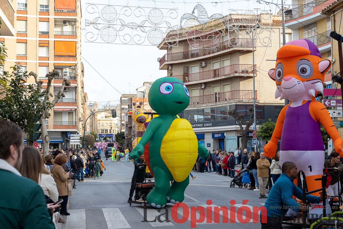 Los niños toman las calles de Cehegín en su desfile de Carnaval