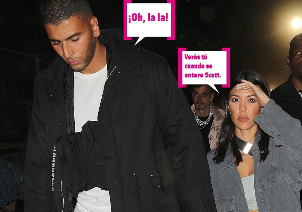 Kourtney Kardashian y Younes se van a París