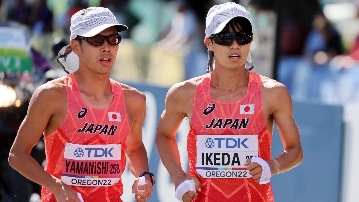 Yamanishi e Ikeda fueron primero y segundo, respectivamente