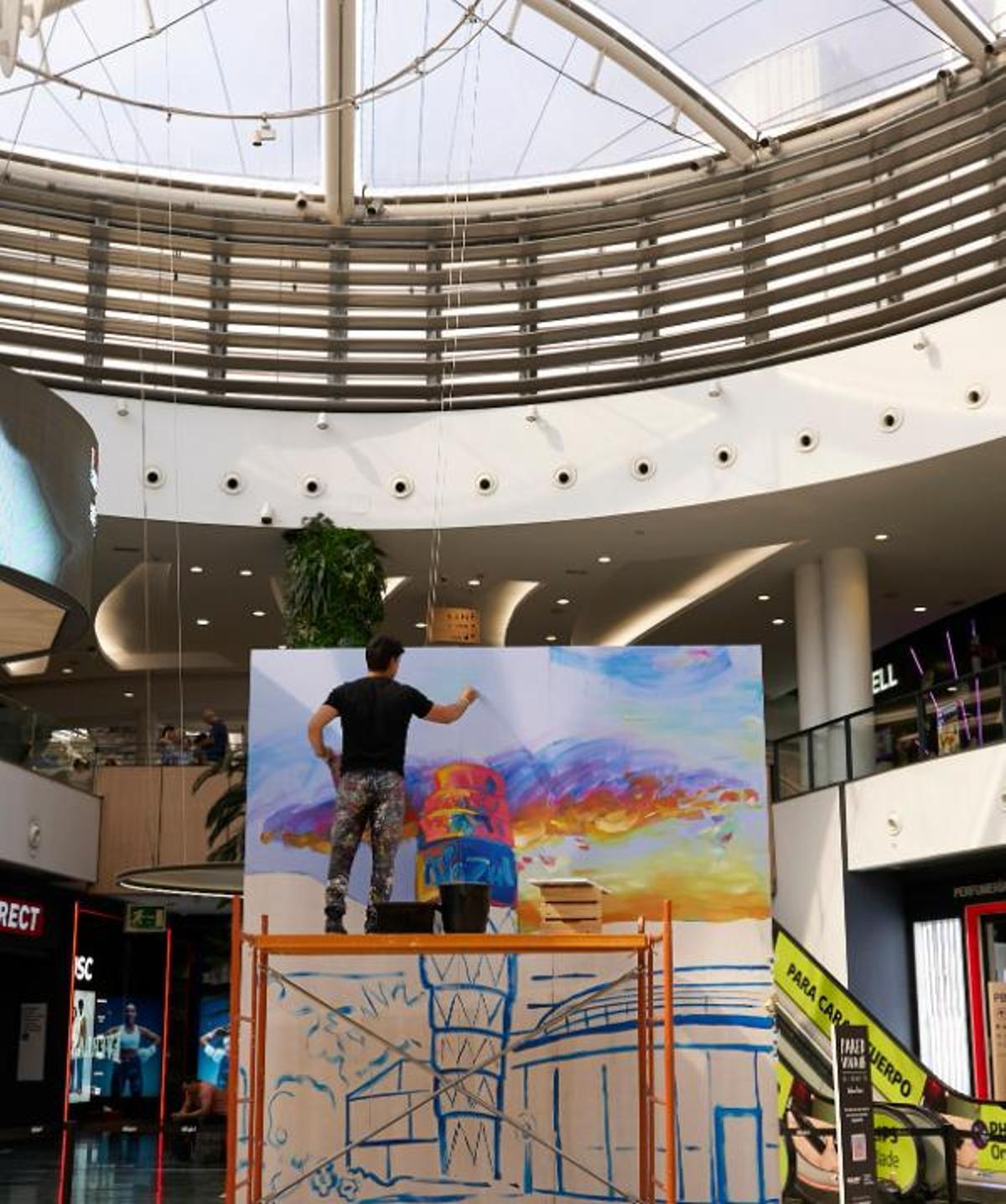 Así fue Pared Viva: 3 días de color, creatividad y talento urbano en el centro comercial Islazul.