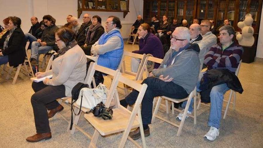 Salón de plenos de Tomiño, en la actualidad. // FdV