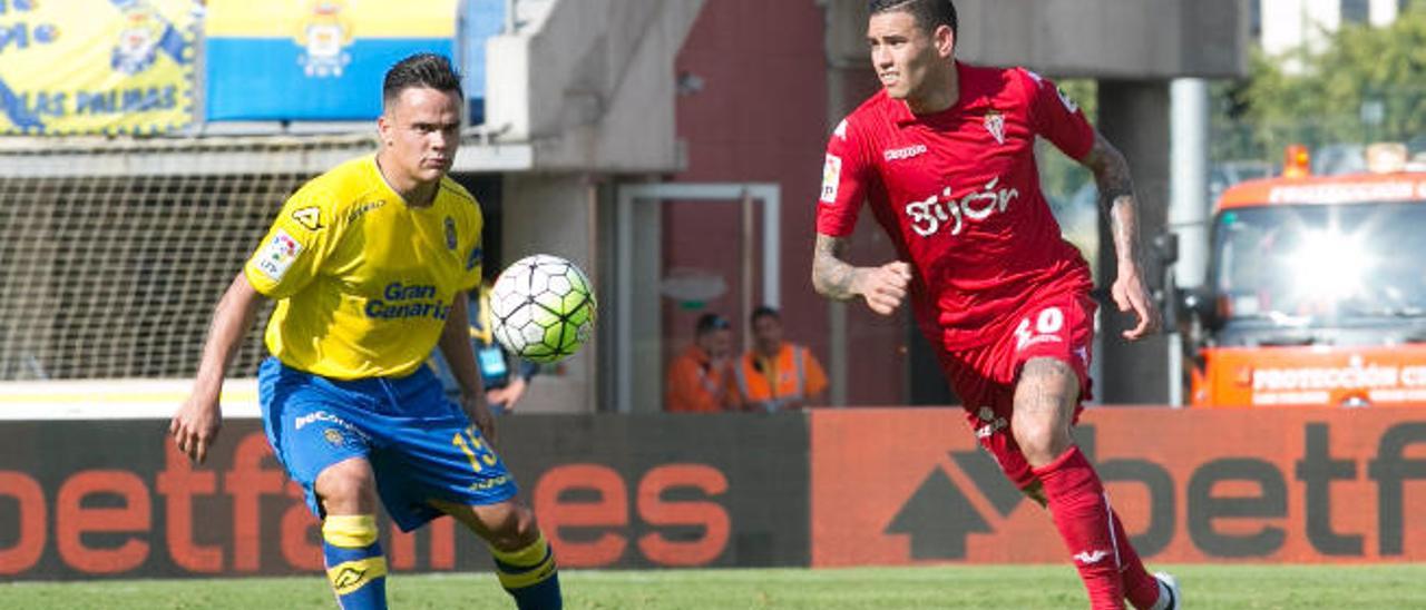 Roque Mesa, junto a Sanabria.