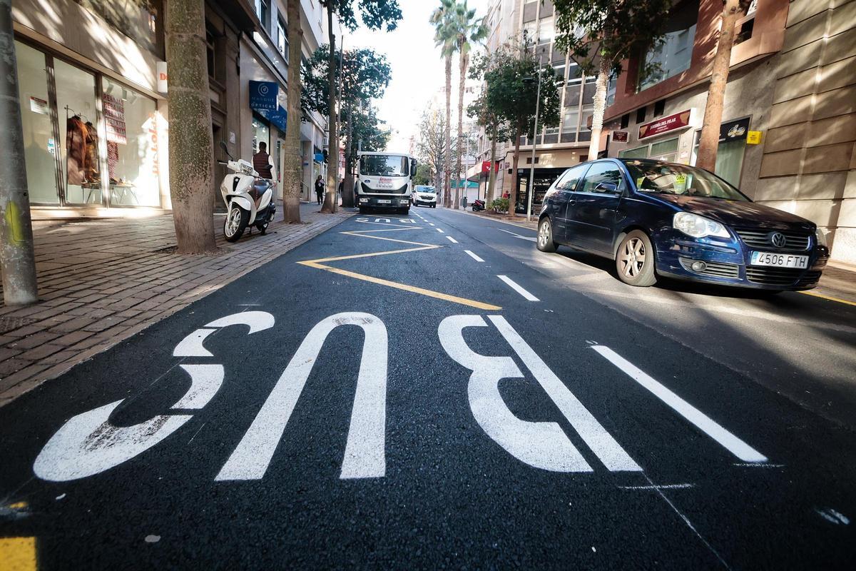 Adiós al carril bici en Santa Cruz