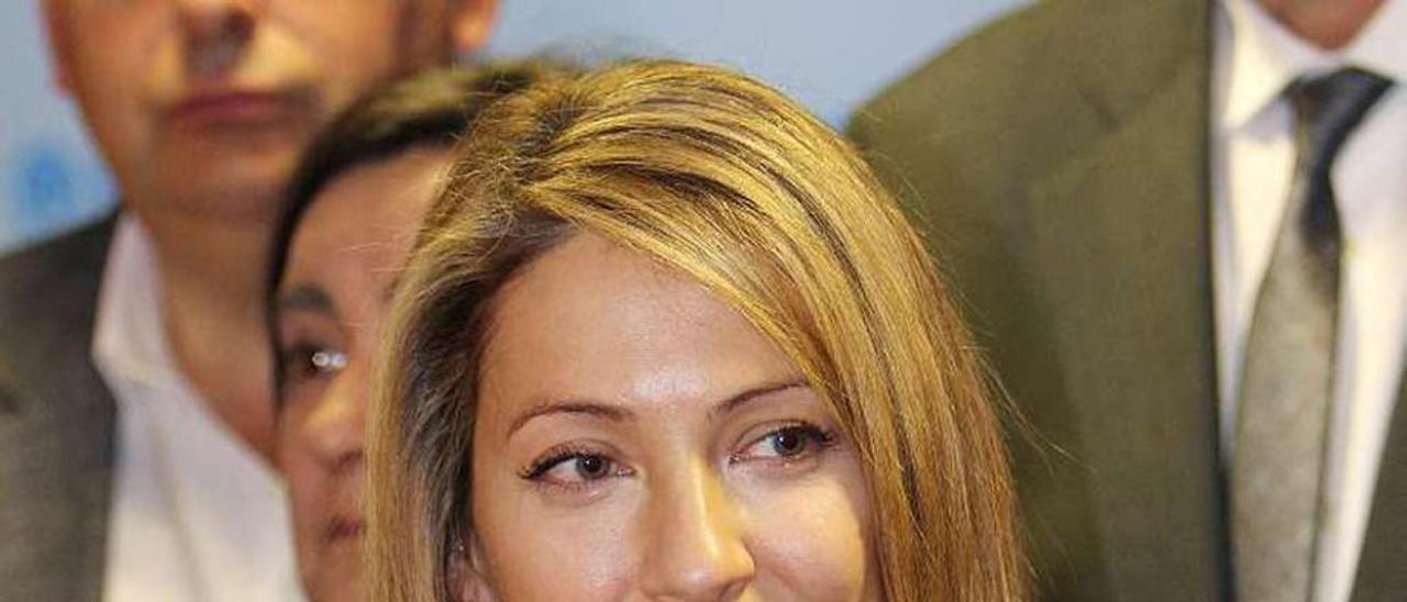 Edelmira Barreira Diz, cabeza de lista del PP al Senado. // I. Osorio