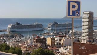 Alicante deja de ser puerto base varios meses y la salida de los cruceros se la queda València