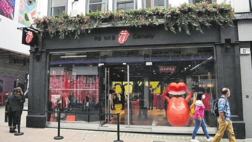 Los Rolling Stones abren su tienda en Londres