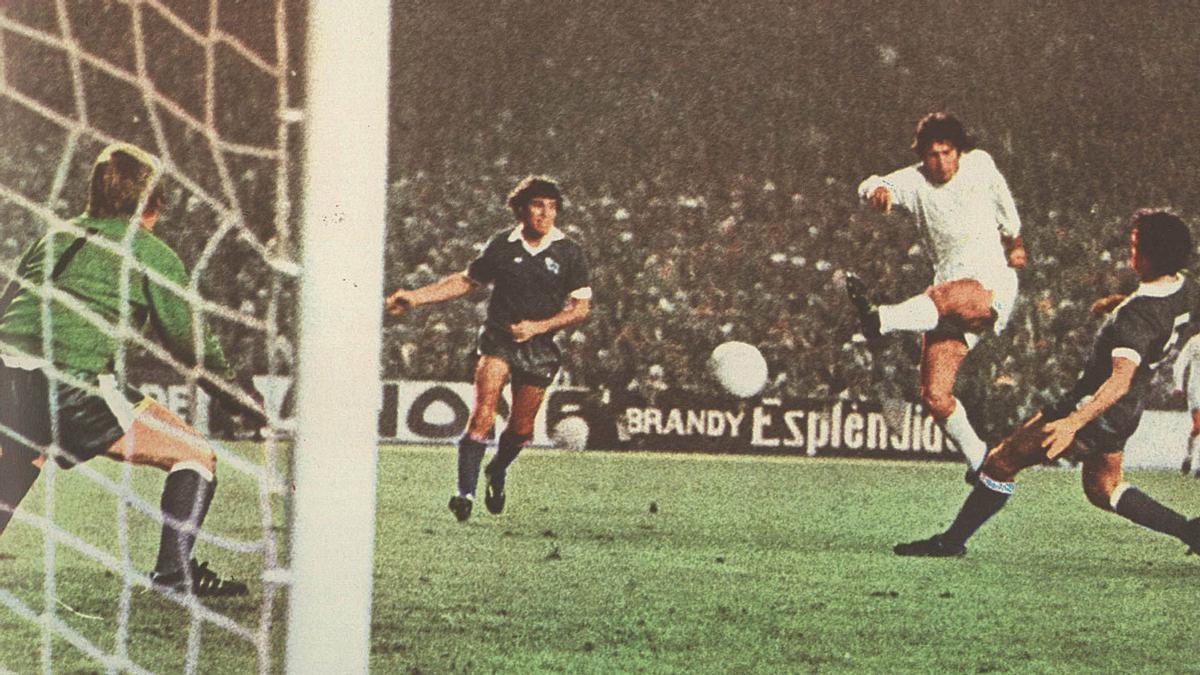 La del Derby County en 1975 fue la primera gran remontada de la historia del Bernabéu.