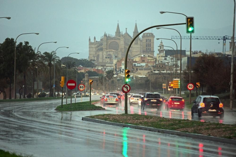 La tormenta llega a Mallorca