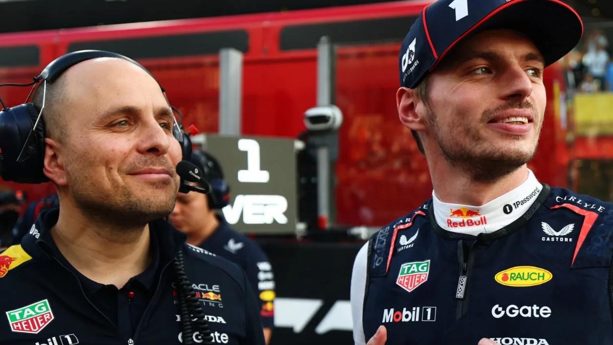 Lambiase ha sido parte fundamental de los cuatro títulos de Max Verstappen en F1