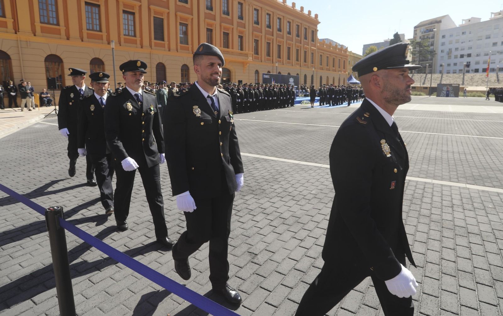 Acto del día de la Policía Nacional en València