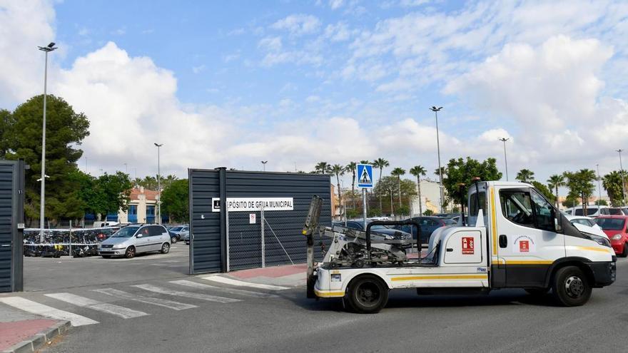 El depósito de la grúa municipal de Murcia, en busca de nueva ubicación