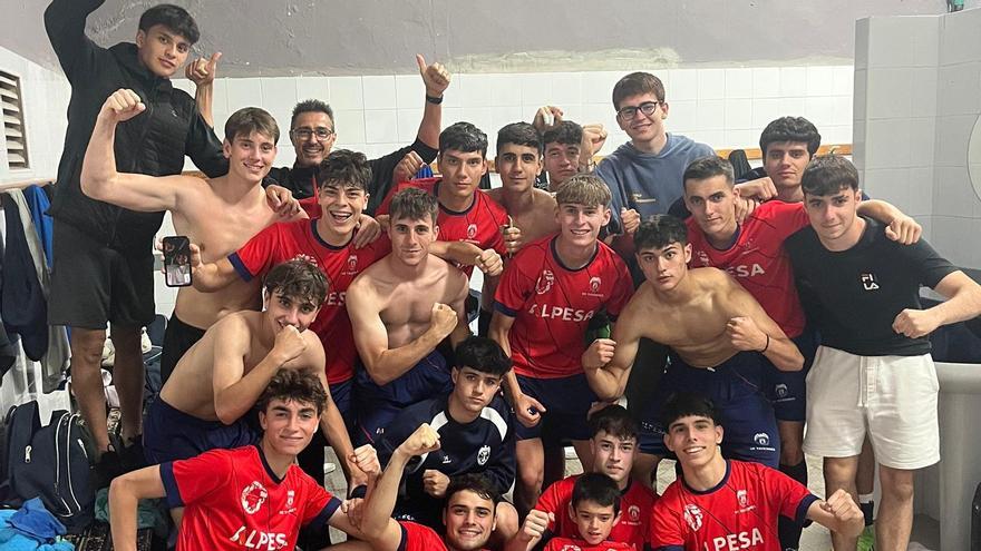 El vestuario "roget" celebra su último éxito