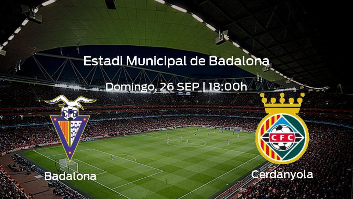 Previa del partido de la jornada 4: Badalona contra Cerdanyola