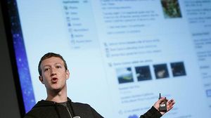 El creador de Facebook, Mark Zuckerberg, durant la presentació del redisseny de la xarxa social.