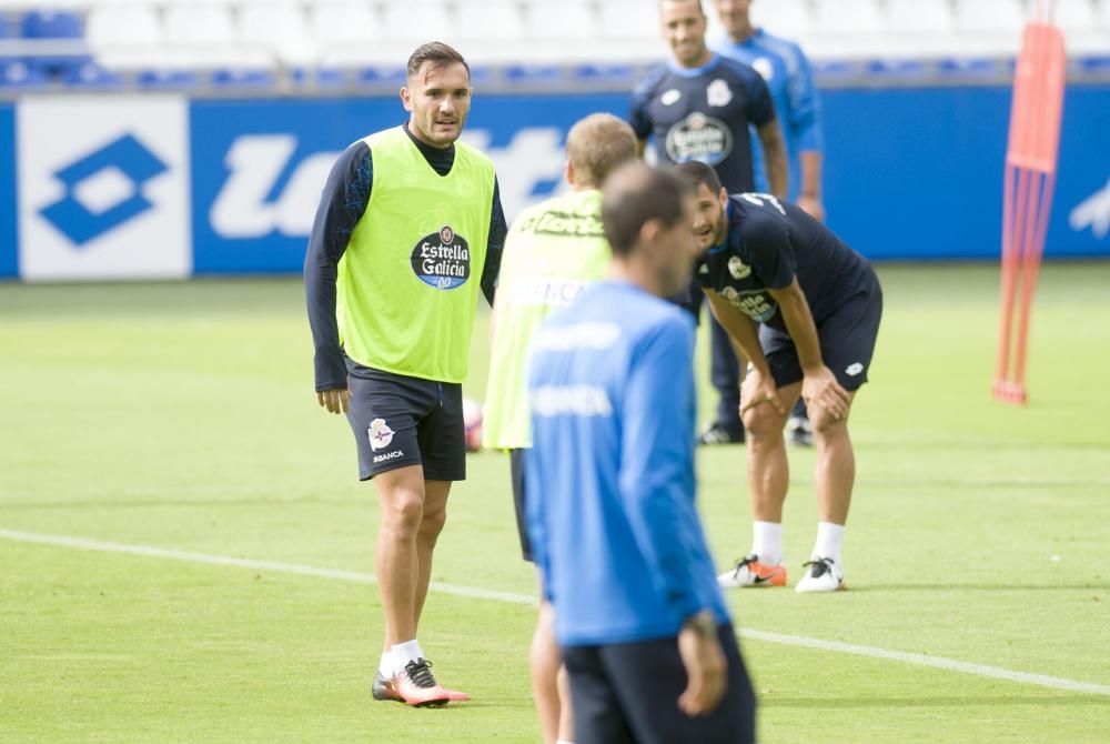 Trabajo táctico y de estrategia en Riazor