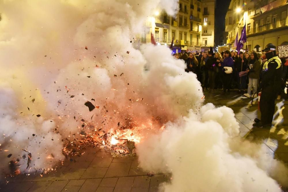 Manifestació feminista a Manresa