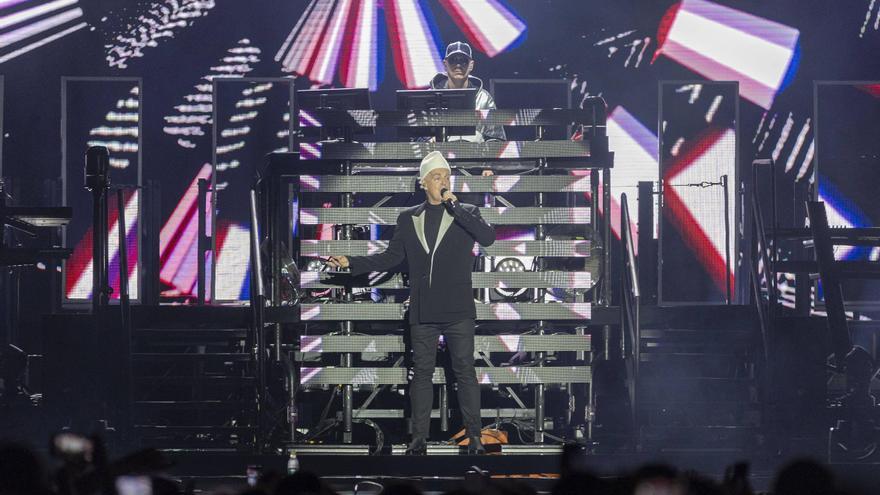Pet Shop Boys triunfan en su primer concierto en Mallorca