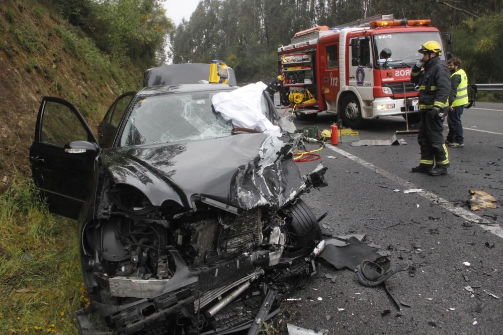 Accidente en Marín