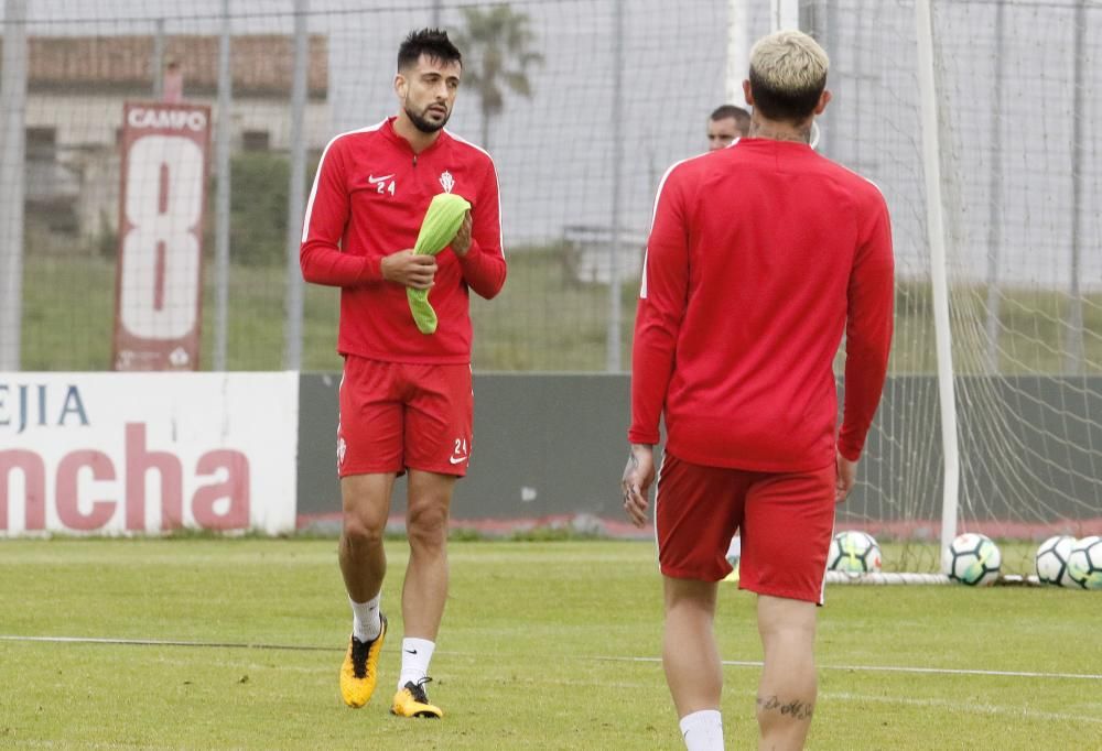 Entrenamiento del Sporting