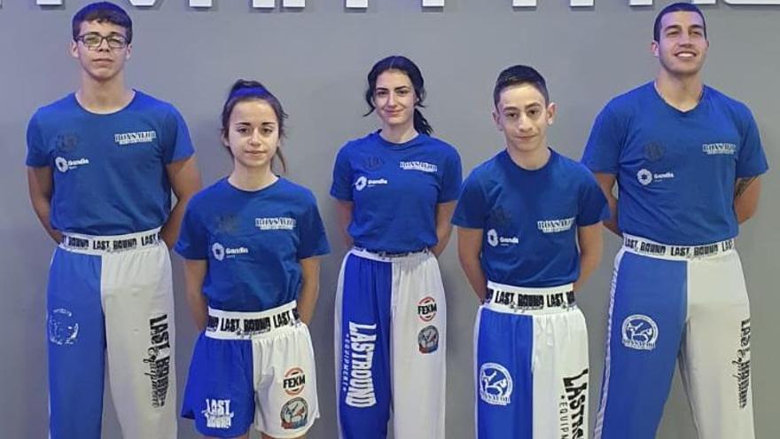 Deportistas del BoxSafor que competirán en la liga nacional