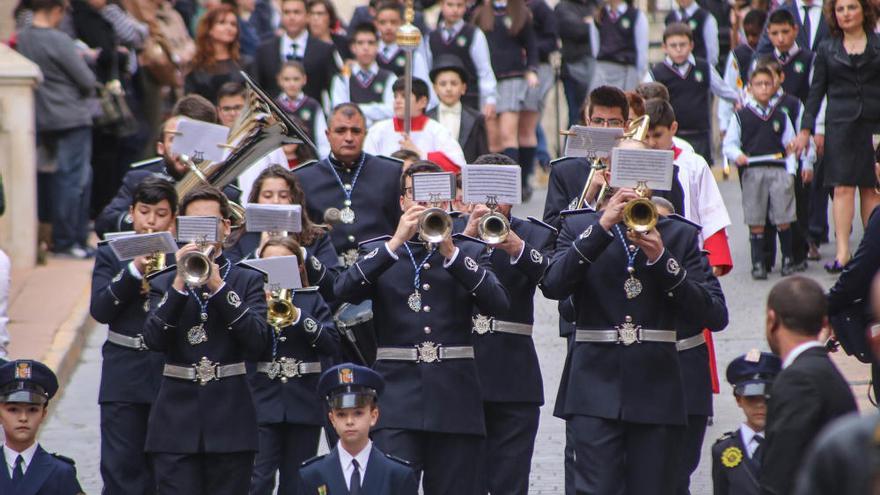 Los escolares inician la Semana Santa de Orihuela