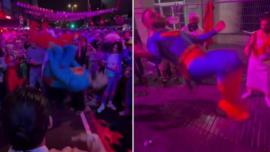 El Supermán que arrasa en el Carnaval de Las Palmas de Gran Canaria