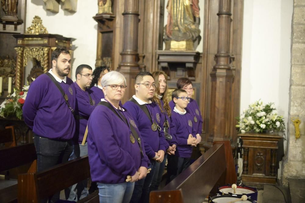 Bajan al cristo Jesusín de Galiana en taxi hasta San Nicolás