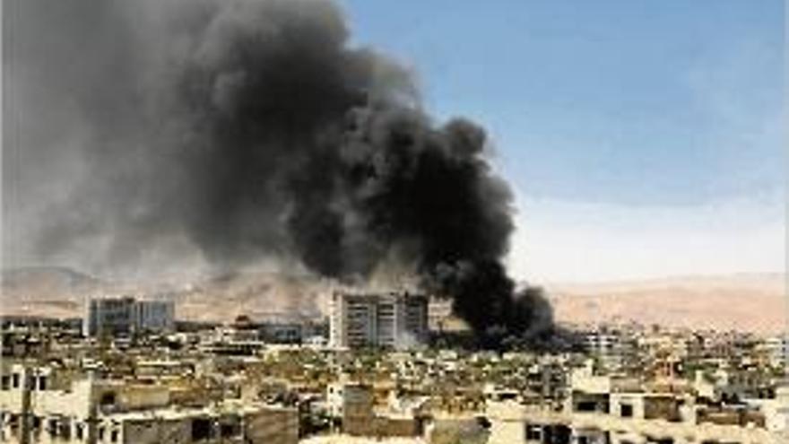 Explosions a Síria.