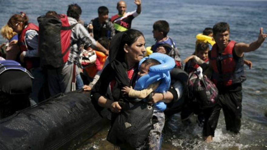 Crisis migratoria en la isla de Lesbos