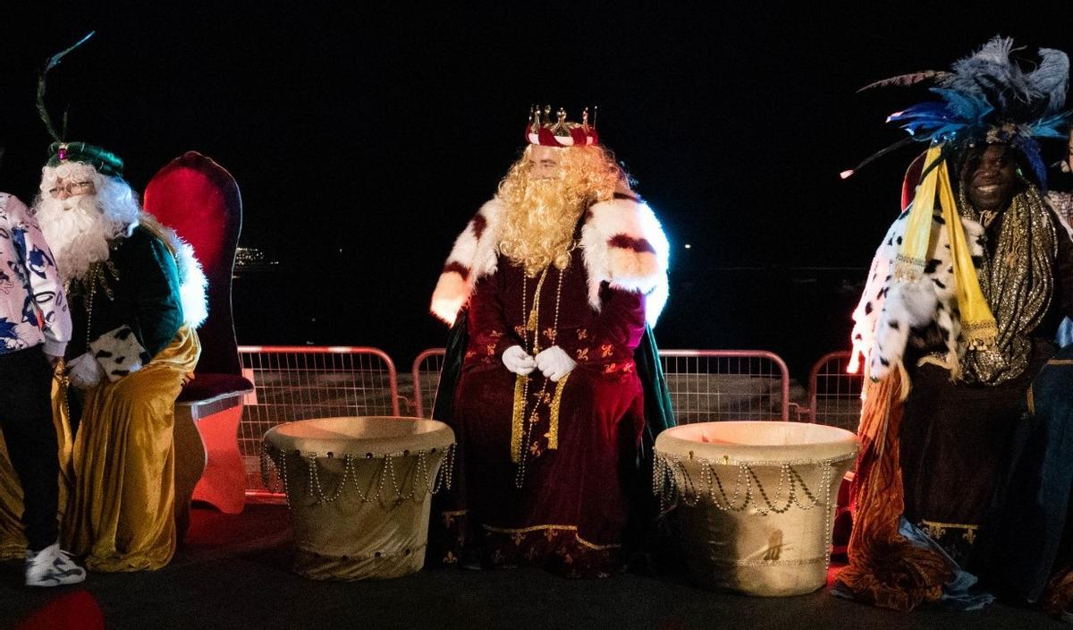 Cabalgata de los Reyes Magos en Arrecife en una edición anterior