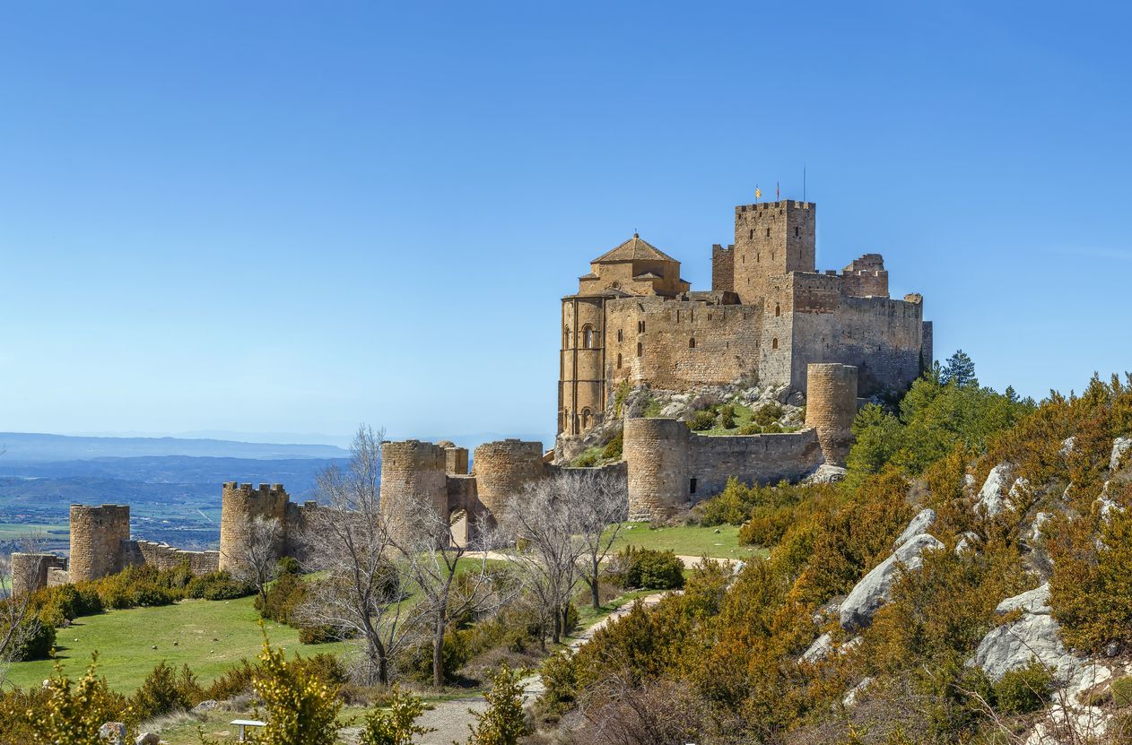 Castillo de Loarre, en Aragón.