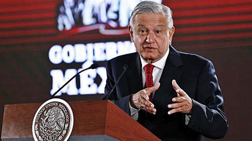 El president mexicà, Andrés Manuel López Obrador, en una foto d&#039;arxiu.