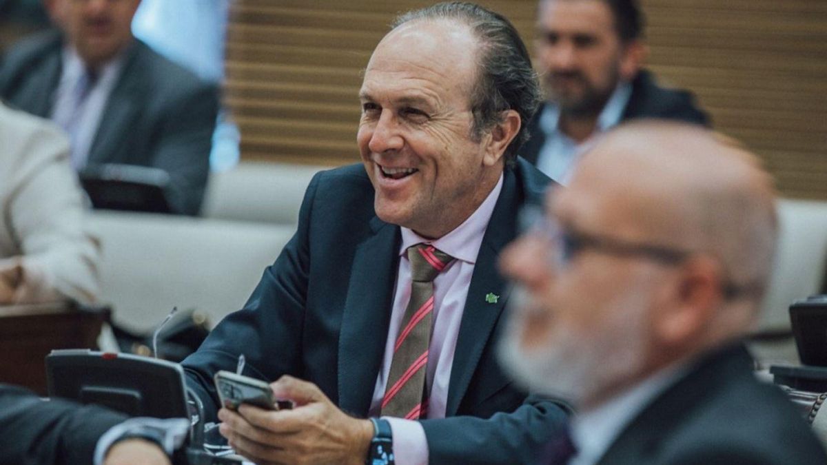 El diputado de Vox por la Región de Murcia, Luis Gestoso, en el Congreso. | VOX