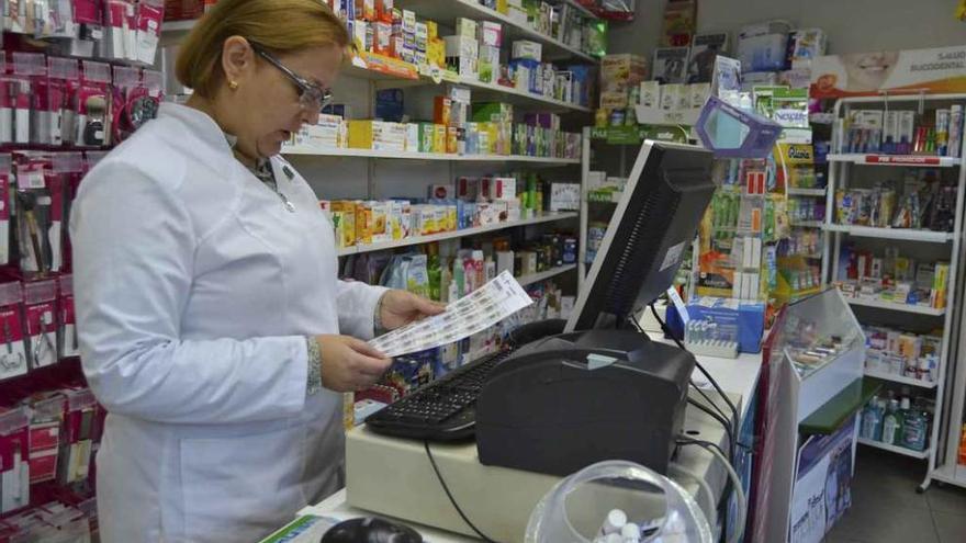 Una farmacia de Sanabria con receta electrónica.