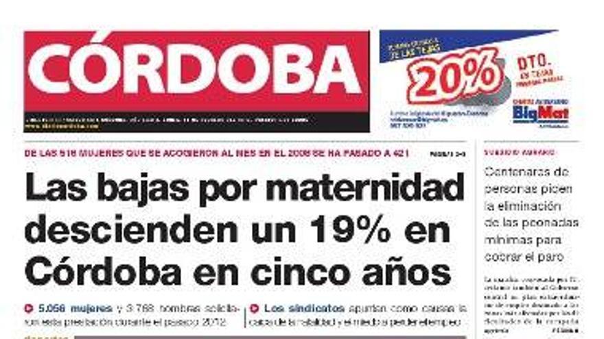 La portada de CÓRDOBA