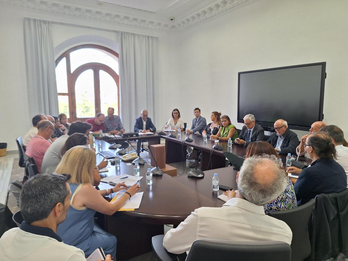 El consejo local del comercio se ha reunido esta tarde.