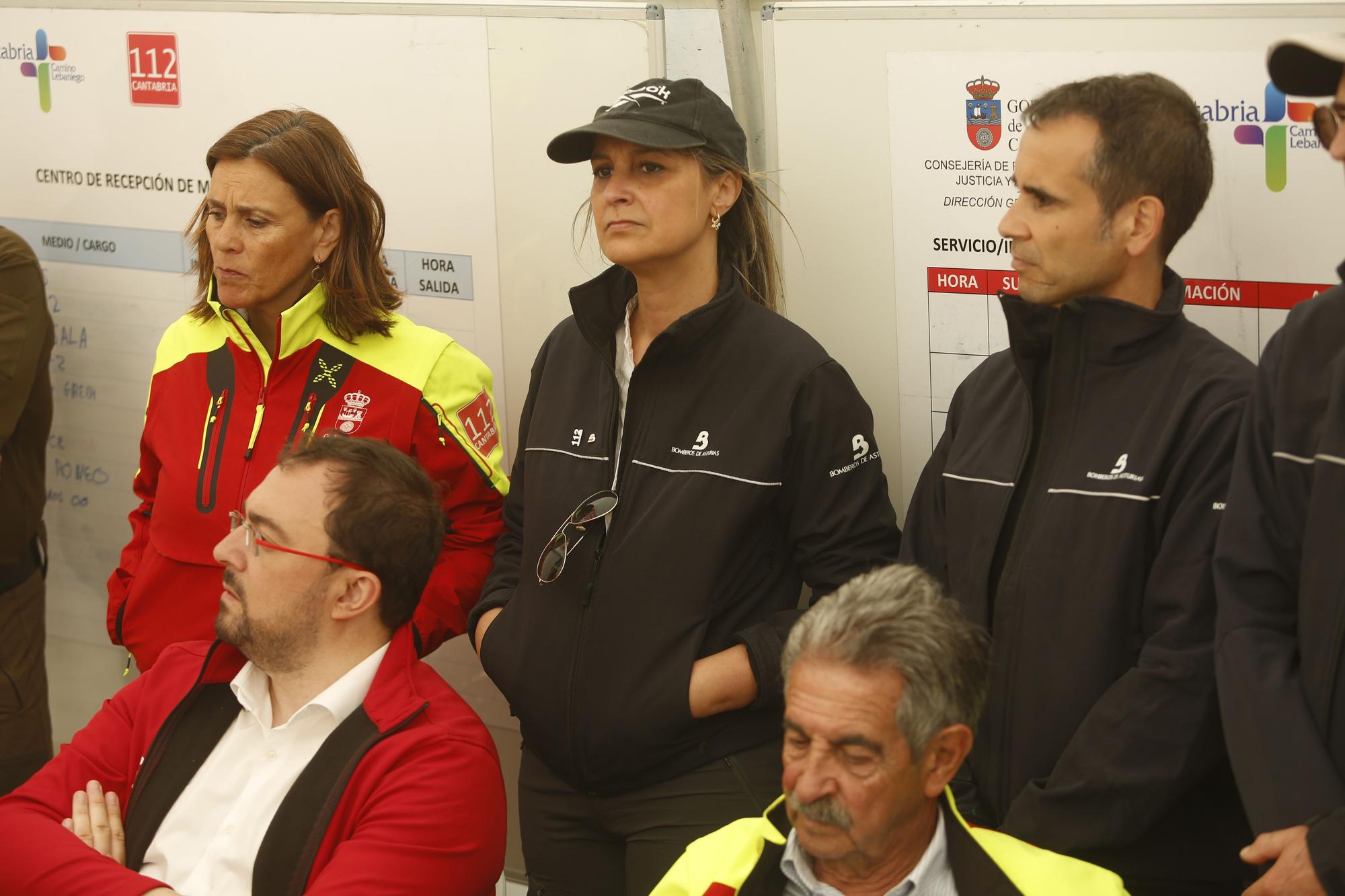 EN IMÁGENES: Así ha sido el simulacro de rescate en los Picos de Europa