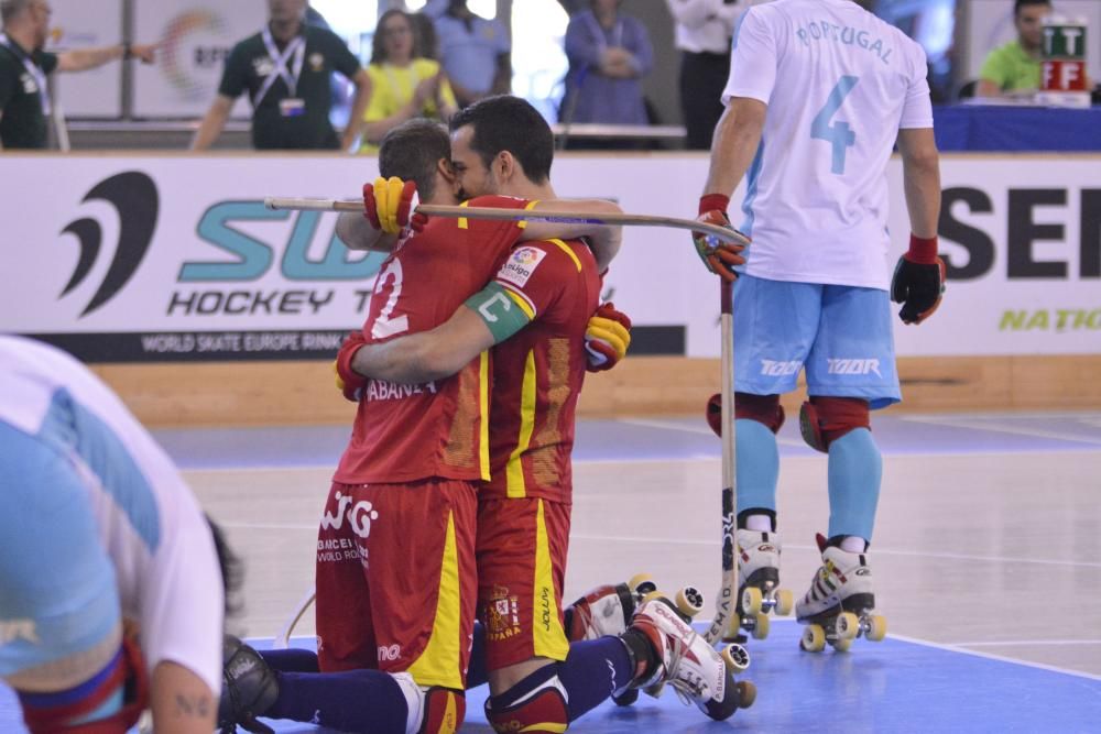 España gana el Europeo de Hockey en A Coruña