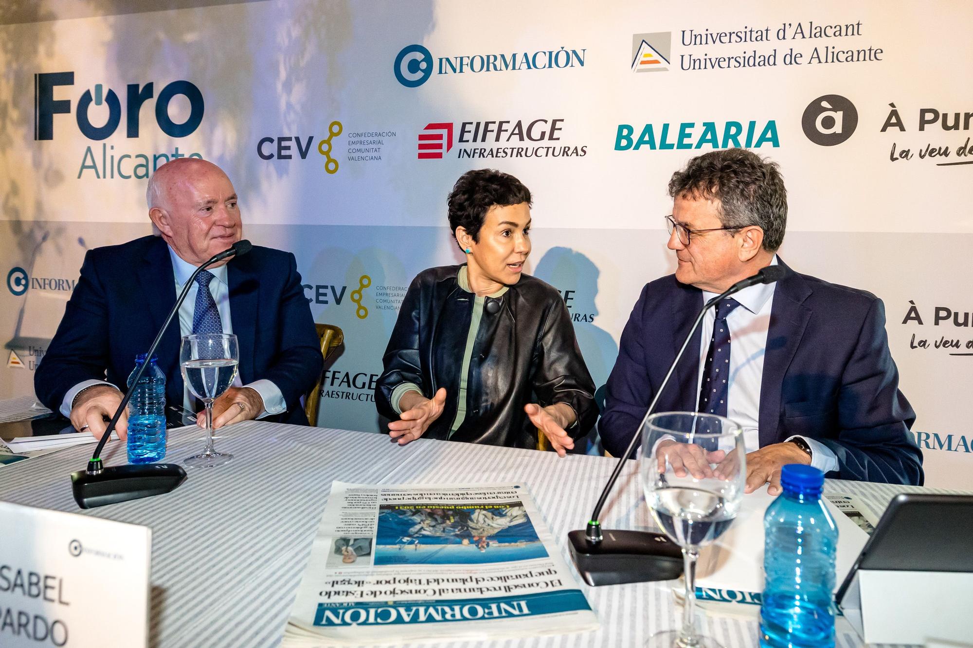 La Secretaria de Estado de Transportes, Movilidad y Agenda Urbana en el Foro Alicante celebrado en el restaurante El Maestral