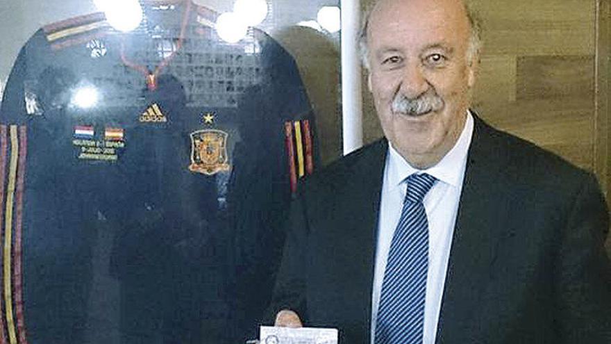 Vicente del Bosque, seleccionador nacional de fútbol.