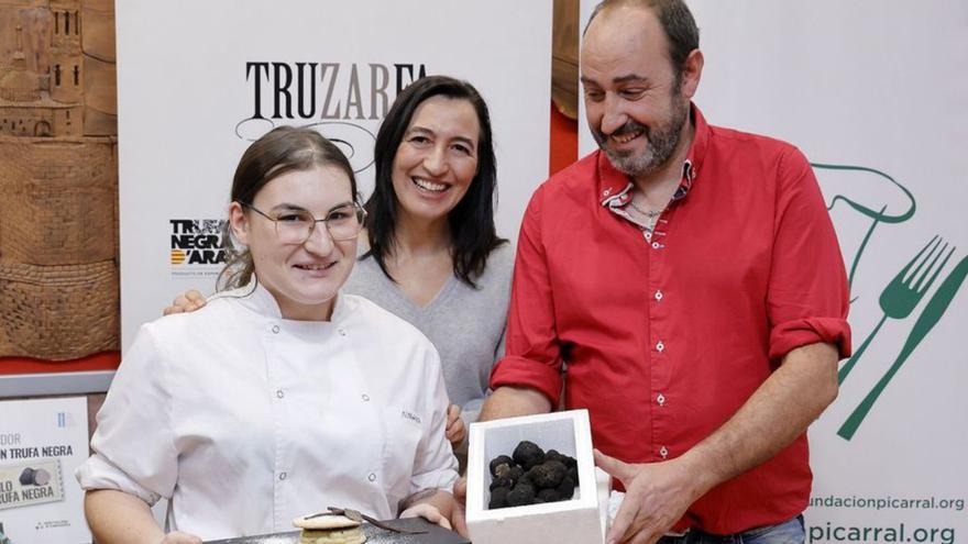 El IES Juan de Lanuza gana el primer concurso de cocina con trufa negra