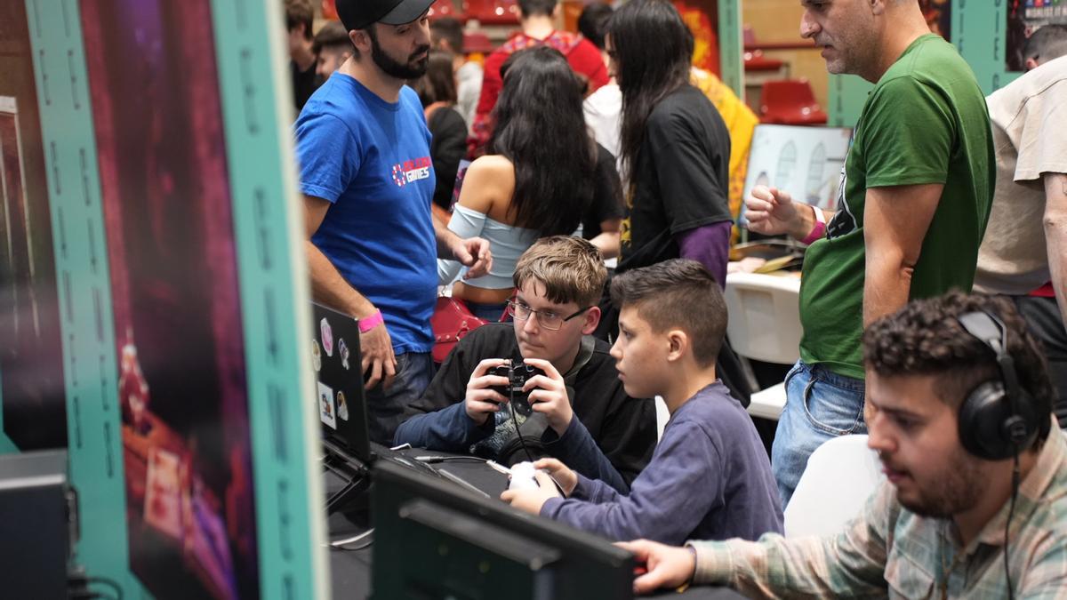 Una de las zonas de Play Córdoba Game Fest.