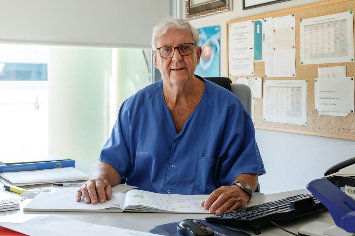 Julio Velasco posa para esta entrevista en Son Espases.