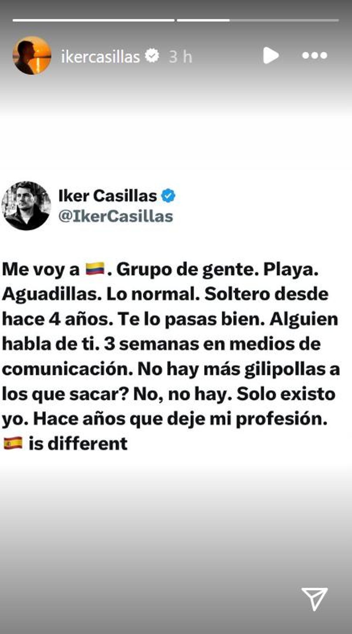 Iker Casillas estalla a través de sus redes sociales