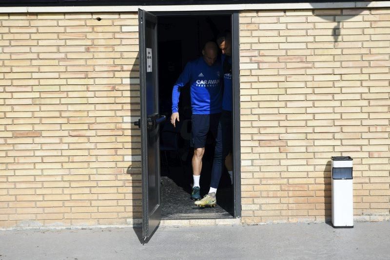 Entrenamiento del Real Zaragoza 24/2/2018