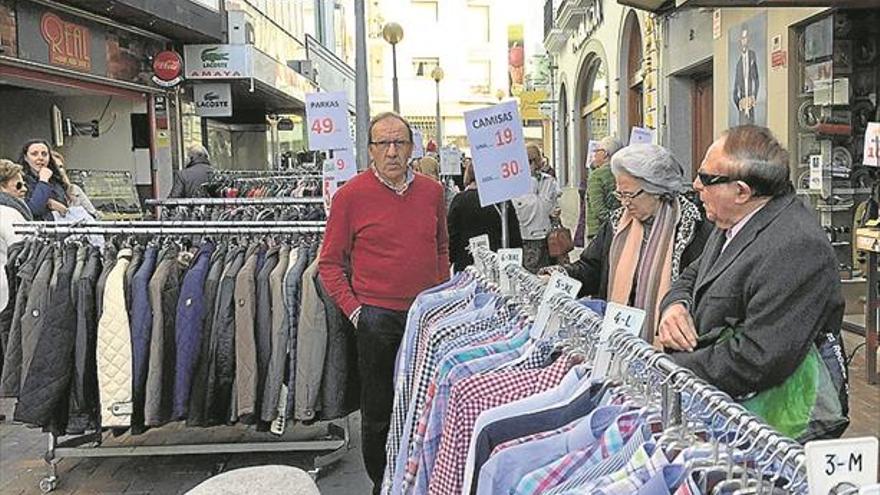 Las ventas en las rebajas son similares a las del pasado año