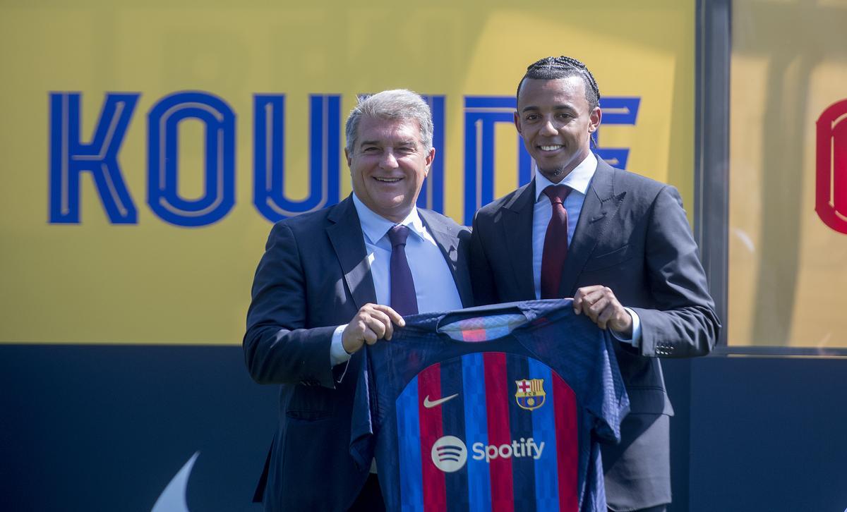 Jules Koundé presentado como nuevo jugador del Barça